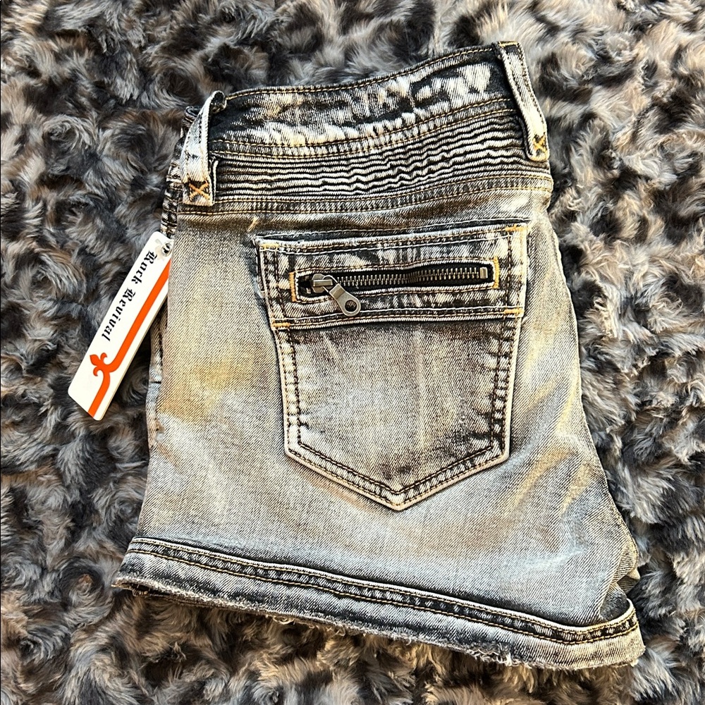 Rock revival Moto shorts NWT TAG SIZE 30 - Picture 2 of 16